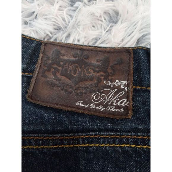 Akademiks Men's Relaxed Jeans - Dark Blue - Picture 5 of 15